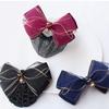 Trendy Exquisite Cloth Elegant Spring Clip Retro Mesh Snood Women Headdress Hairnet Bow headwear