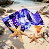 Custom Name Personalized Jujutsu Kaisen Print Beach Towel, for Trip Camping Beach Party Home Decor, Birthday Gift for Family & Friends