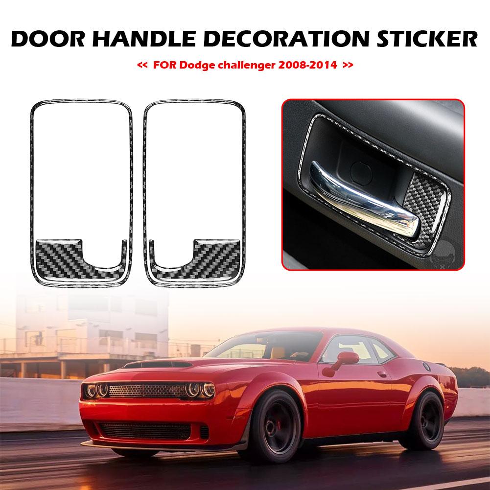 Door Trim Kit Decorative Panel Cover Sticker For Dodge Challenger 2008-2014 Door Trim Kit Decorative Panel Cover Sticker For Dodge Challenger 2008-2014