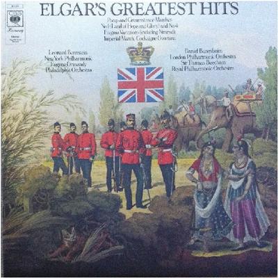 LP Record SIR EDWARD ELGAR  Elgars Greatest Hits S30055 CBS 1975 UK Classical Used