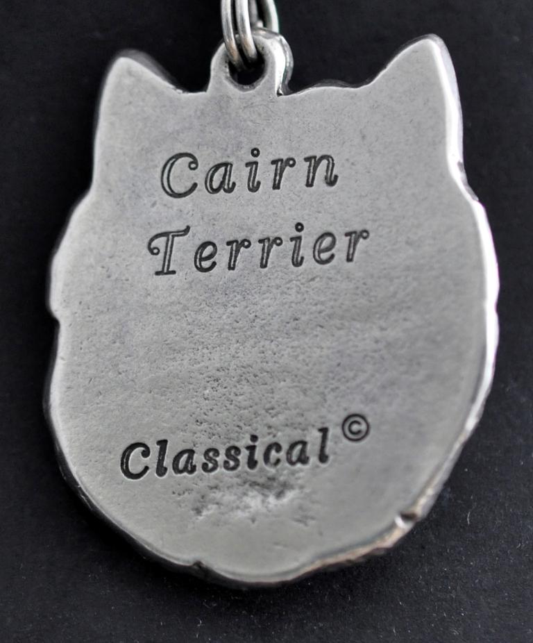 Cairn Terrier - Necklace with dog, silver-plated pendant for dog fan, unique jewelry by Art-Dog brand