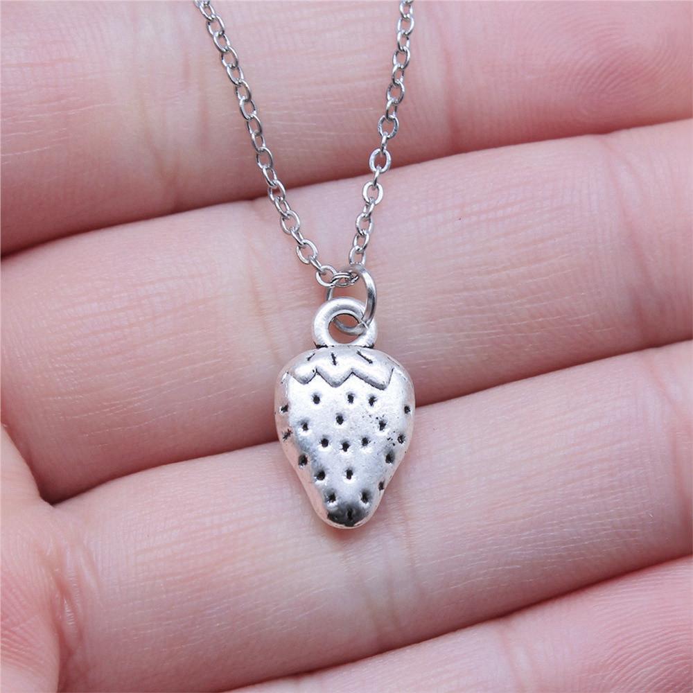 Tree of Life Plant Growth Pendant Antique Silver Metal Girls Choker Necklace Trendy Boho Gift
