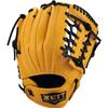ZETT Youth Softball Ground Hero True Yellow Size BJGB76545F Glove, All-Around, (5400), M,