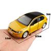 1/32 Scale Polo Plus Sedan Toy Car Model Diecast Alloy Metal Miniature Sound & Light Collection Gift for Children Boys Kid