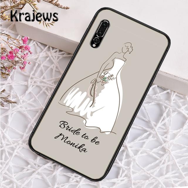 Personalised Wedding Bride Soon To Be Phone Case Cover For iPhone 17 Air 16 15 14 Plus 11 Pro Max 13 Pro Max 12 Max