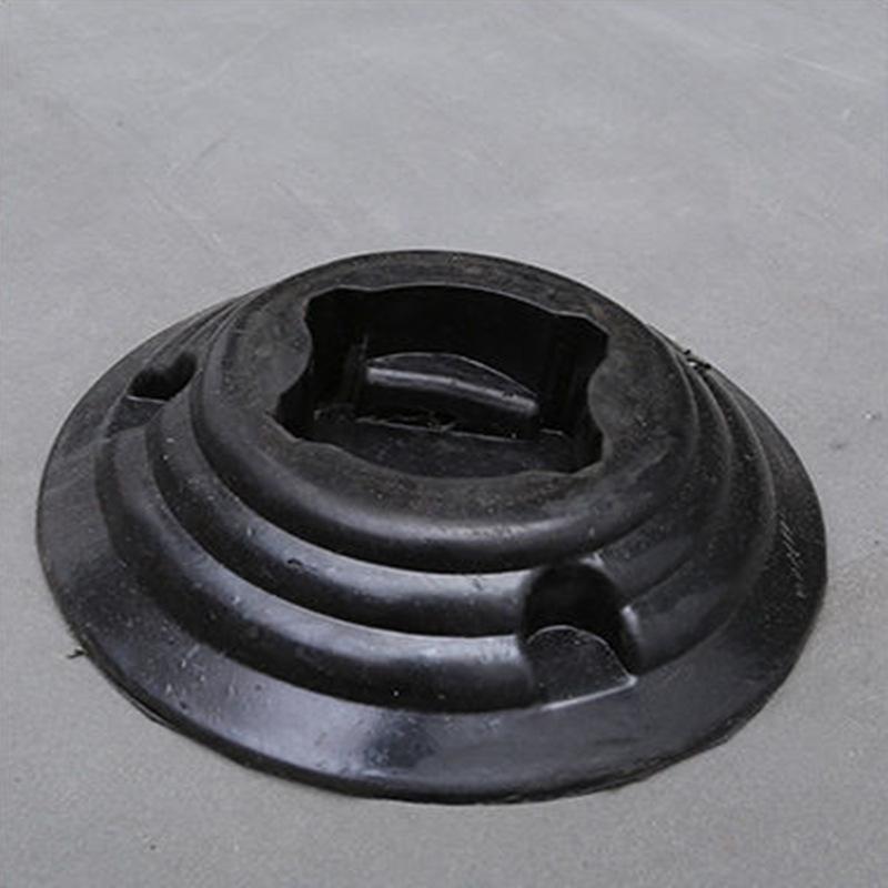 80cm Reflective Tumbler Warning Post - Removable Road Barrier Guardrail & Anti-collision Post