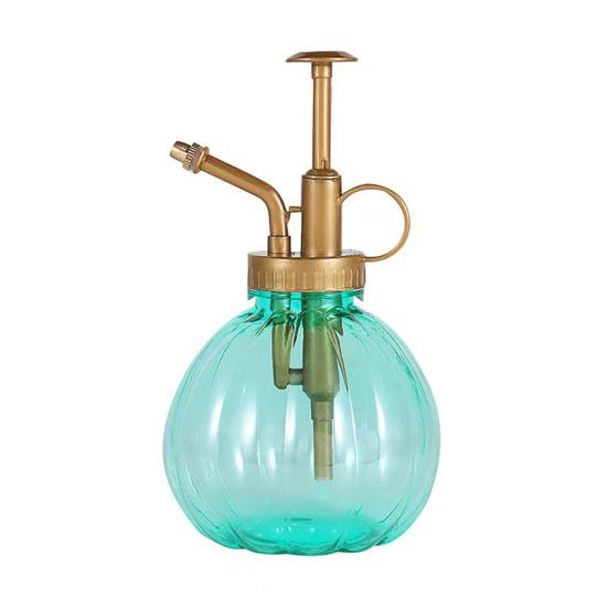 

Vintage Spray Bottle Pumpkin Shape Plant Mister Retro Hand Pump Fine Mist Spray Bottle for Indoor Plants Succulents Orchids Ferns зелений