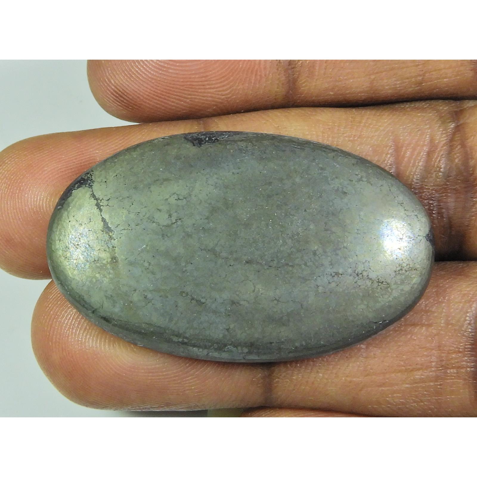 

100Cts. 100% Natural Appache Gold Oval Cabochon Loose Gemstone 25X42X06 MM ET-166
