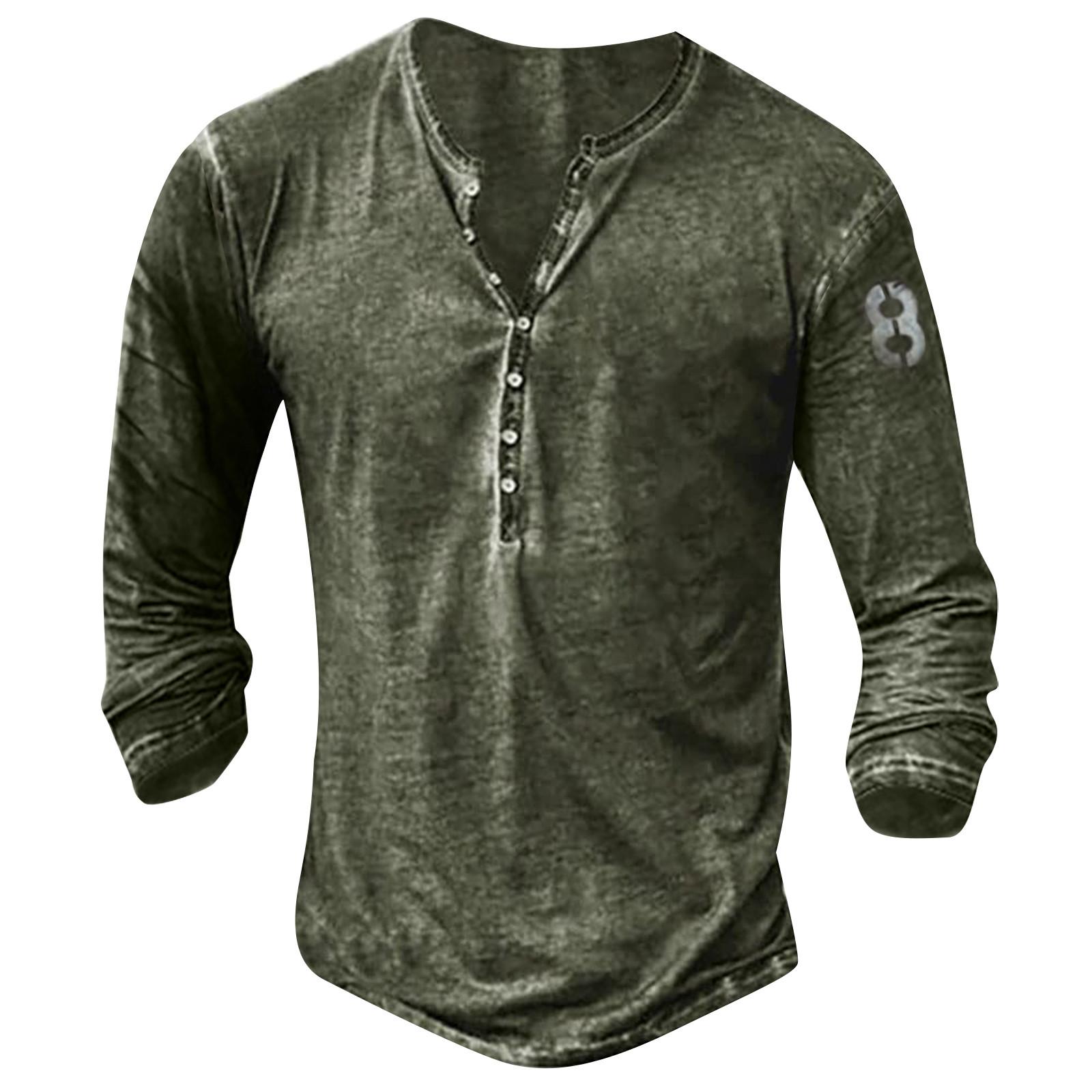 

Мужская модная футболка с длинным рукавом и вышивкой, весенне-осенний пуловер с длинными рукавами и принтом, толстовка XXXXL зелёный