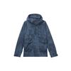Bunda s kapucí na zip s potiskem Tie-Dye Pánské svrchní oblečení Phantom-Blue DX0218-491