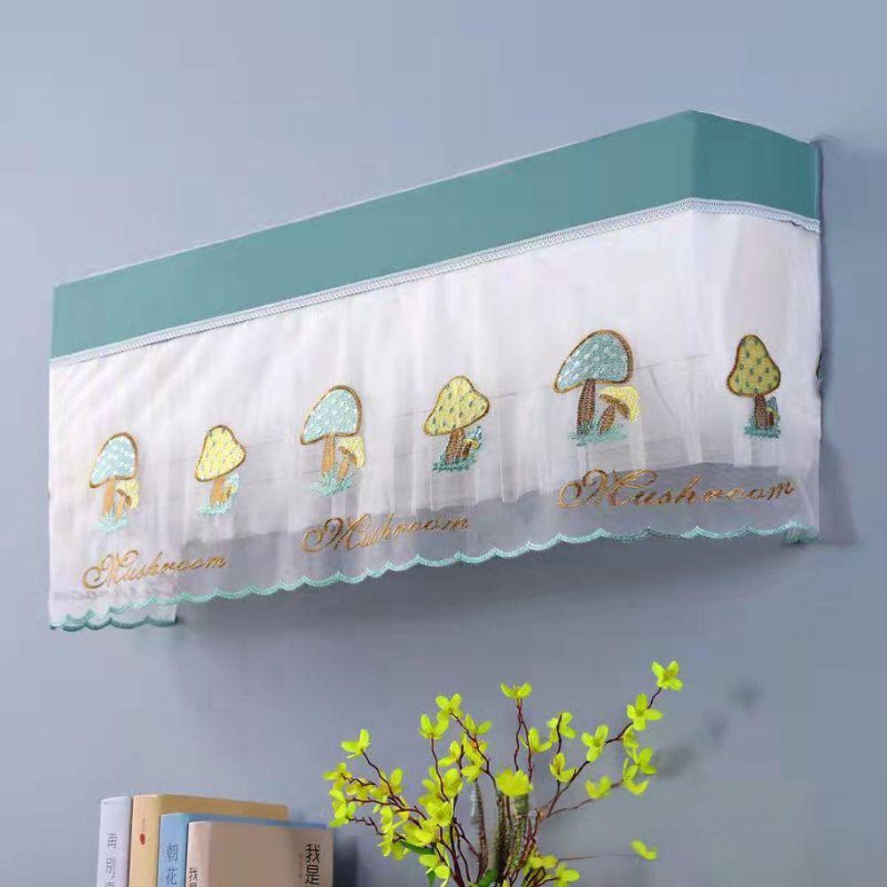 New Wall Mounted Air Conditioner Dust Cover Anti-dust Washable AC Covers Lightweight Portable Windproof Curtain Household