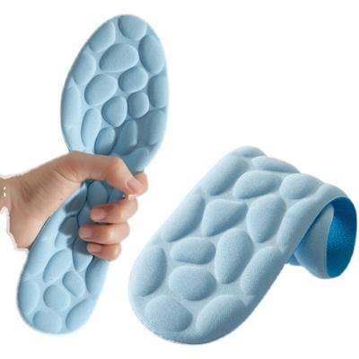 Suela transpirable cojín deporte Casual plantillas pies plantillas ortopédicas hombres mujeres almohadillas de zapatos masaje plantillas de espuma con memoria para zapatos