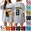 Women's Short Sleeve Letter Print Casual T-Shirt for Everyday Wear