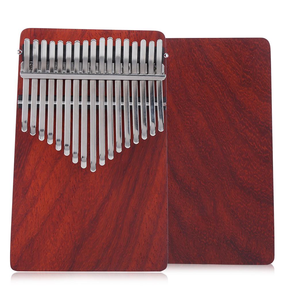 Kalimba Thumb Piano Small Portable Wooden 17 Key Finger Beginner Music Instrument K17A