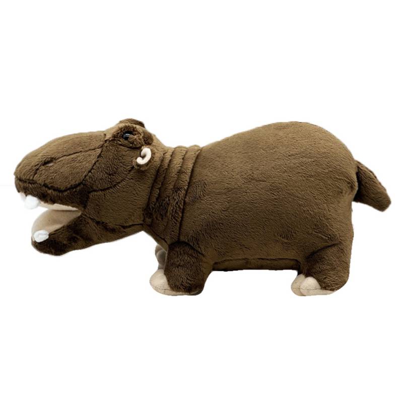 Moo Deng Hippo Plush Toy Stuffed Animal Doll Throw Pillow Decoration Gift Kids