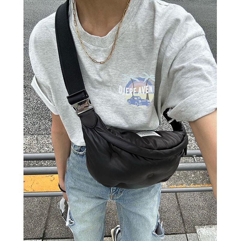 American Vintage Niche Oat Gray Island Coconut Tree Car Print Pure Cotton Short Sleeve T-shirt Women