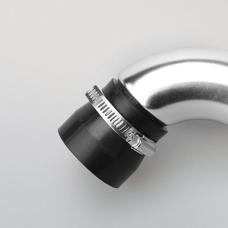 

NIBBI Air Filter Intake Curve Pipe High Performance Air Intake Elbow GY6 Intake Manifold Scooter Cold Air Intake Kit