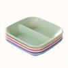 Wheat Straw Seasoning Dish Multi-purpose Drain Dish Calvings Sauce Vinegar Tableware Divider Convenience Products