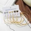 2023 New Earrings Franc Diamond Earrings Exaggerate Earrings Fashion Set Elegant Charm Gold Luxury Earrings Gift Couple Earrings Set