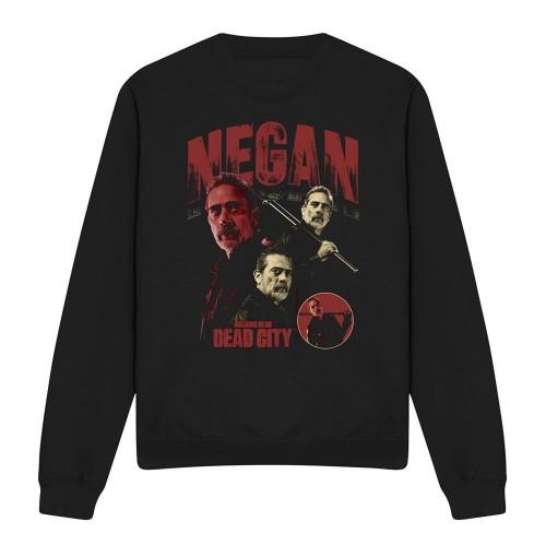 The Walking Dead Unisex Adult Dead City Negan Homage Sweatshirt
