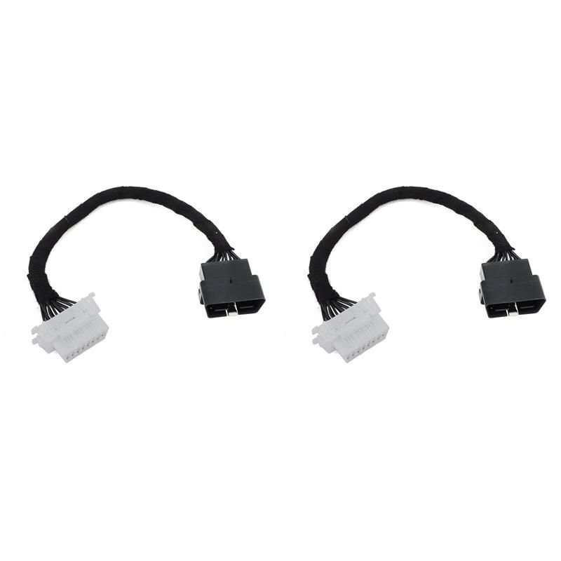 2X OBD2 PORT POWERED Line Anti Theft Security Line For TOYOTA NISSAN OBD Guard / Block / LOCK