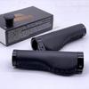 retro cowhide ergonomic grip - genuine black leather