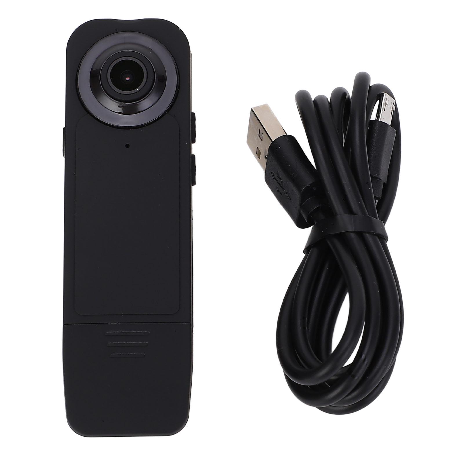 

Міні-портативна камера 1080P HD універсальний детектор руху USB нічного бачення кишеньковий відеореєстратор