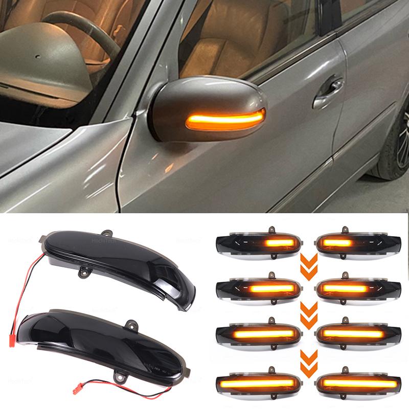 

Для Mercedes Benz C Class W203 S203 CL203 светодиодный индикатор бокового зеркала заднего вида мигалка повторитель динамический сигнал поворота