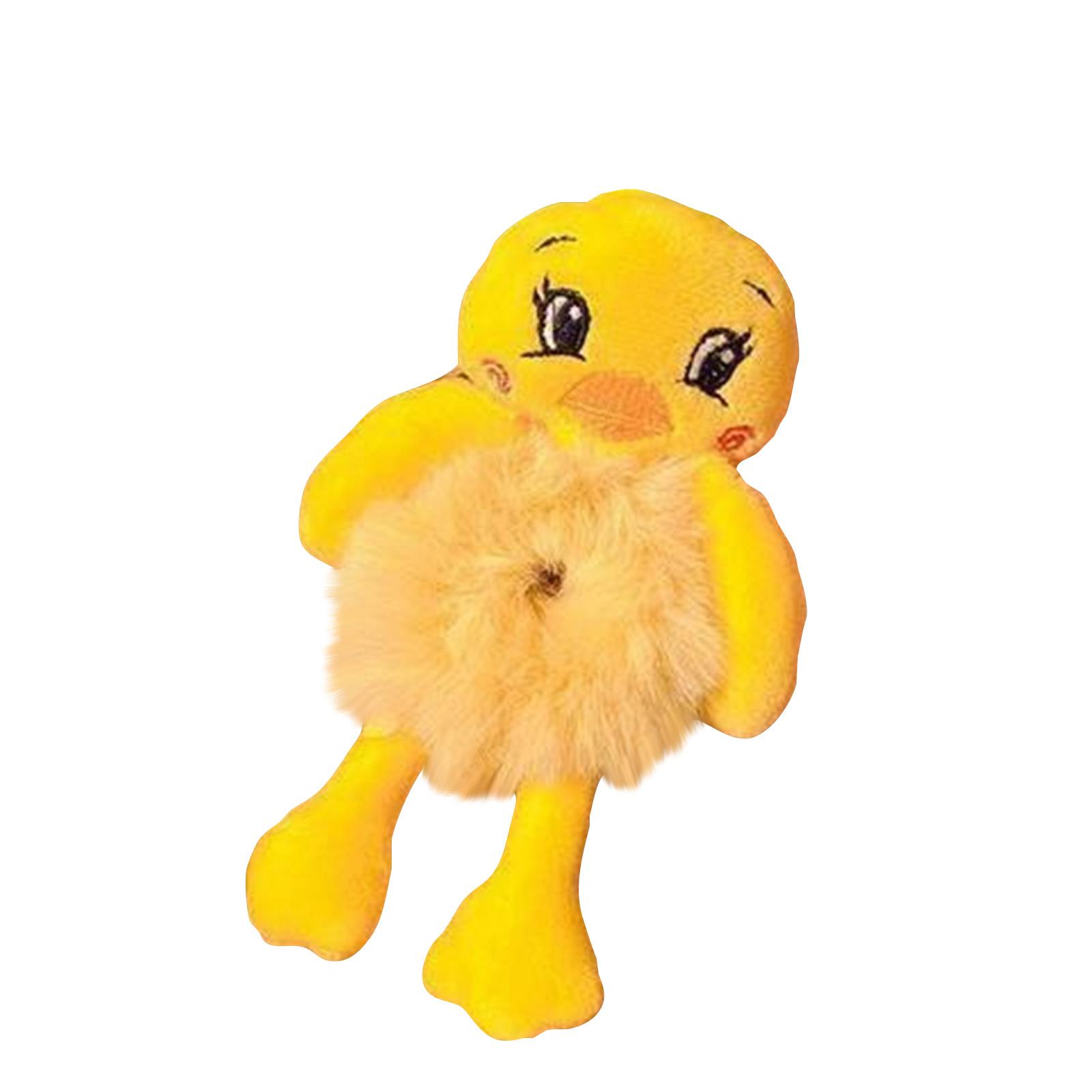 

Милые резинки для волос с животными, Подарки на день рождения для девочек, Подарки на День благодарения и Рождество Плюшевая резинка для волос с животными One Size