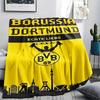 1 Peça Cobertor de Flanela com Estampa BVB, Alta Qualidade Todas as Estações, Decoração de Casa, Calor e Conforto, Perfeito para Presentes de Natal