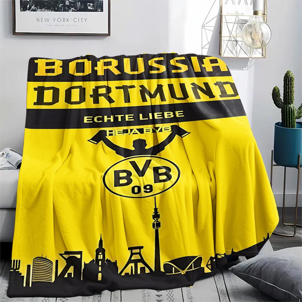 1 Peça Cobertor de Flanela com Estampa BVB, Alta Qualidade Todas as Estações, Decoração de Casa, Calor e Conforto, Perfeito para Presentes de Natal