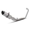 Compatible Exhaust System for Zongshen Qidian ZT125 U1 G1 Z1 Z2 - Complete Set