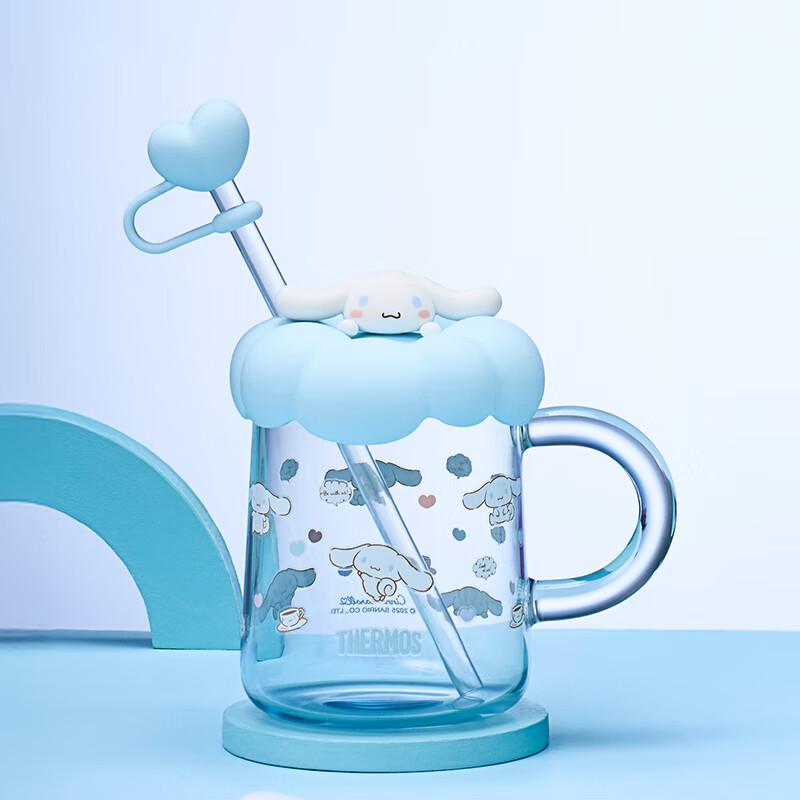

THERMOS Sanrio Cinnamoroll High Borosilicate Glass Straw Cup