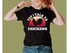 I TALK TO CHICKENS T-SHIRT