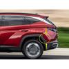 Rear Mud Fender Flaps Splash Guards Trim For Hyundai Tucson -23 Bright Black