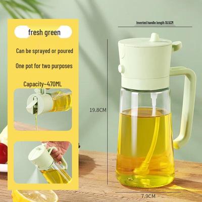 2-in-1 Oil Sprayer & Pourer Bottles