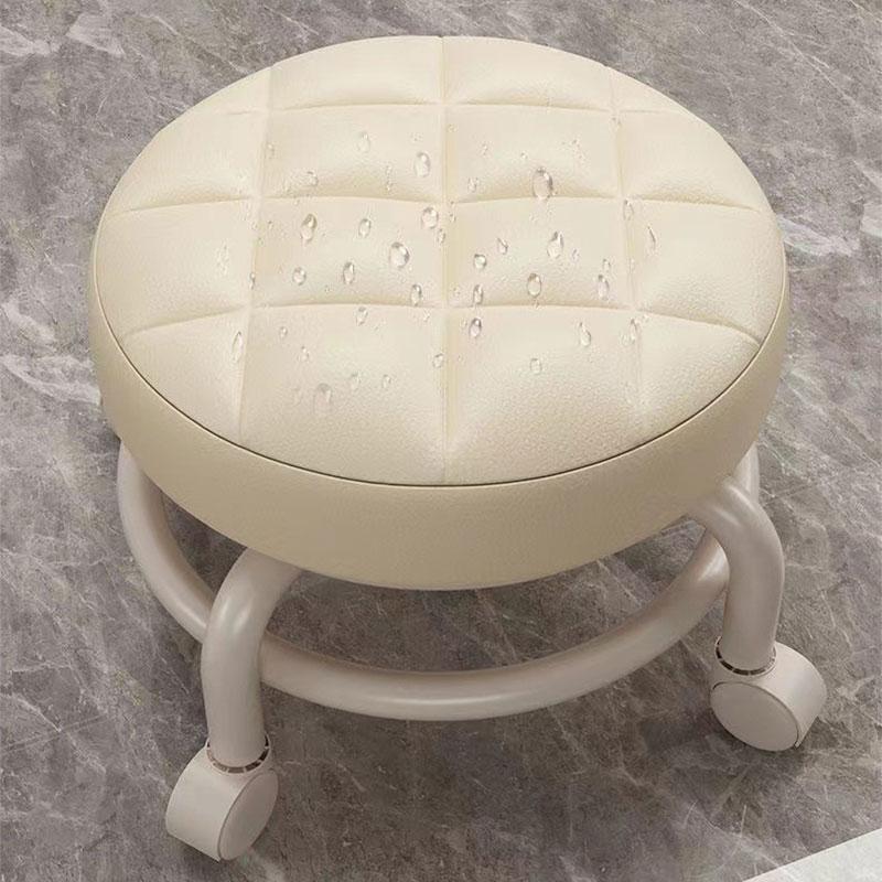 Home Wheeled Low Chair Pulley Stool Household Universal Wheel Silent Wheel Rotating Floor Cleaning Pulley Home Furniture