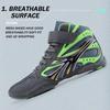 2025 New Mid Cut Unisex Authentic Wrestling Shoes For Men Training Shoes Non-Slip Wrestling Shoes Man Fighting Sneakers Gym Shoe