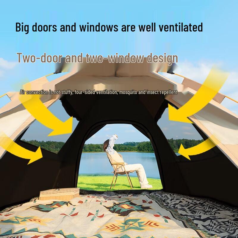 Explorer Automatic Blackout Camping Tent