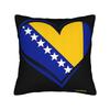 Bosnia and Herzegovina Flag Pillowcases Merchandise Printing Cushion Cover Gift Pillow Case Cover Home MultiSize