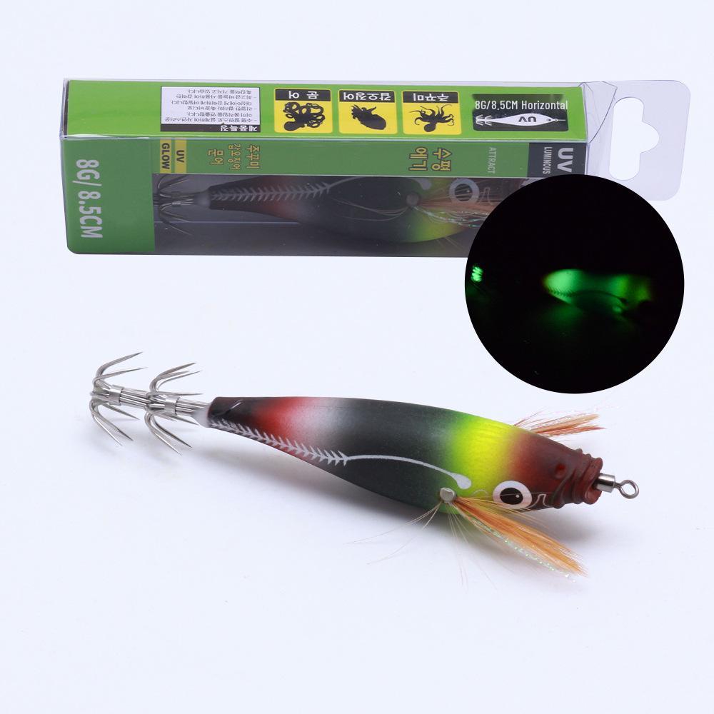 

Гачок-приманка для кальмара з нічним світінням: Вибуховий гачок для морської риболовлі, снасть для приманки креветок.