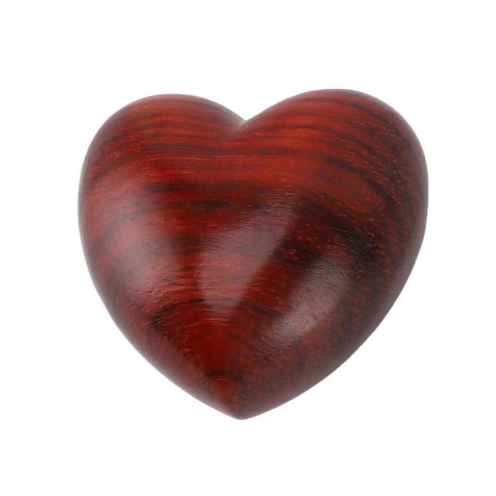 Wooden 3D Heart Palm Handheld Decor Stress Relief Wedding Engagement Decoration for Couples Type 2