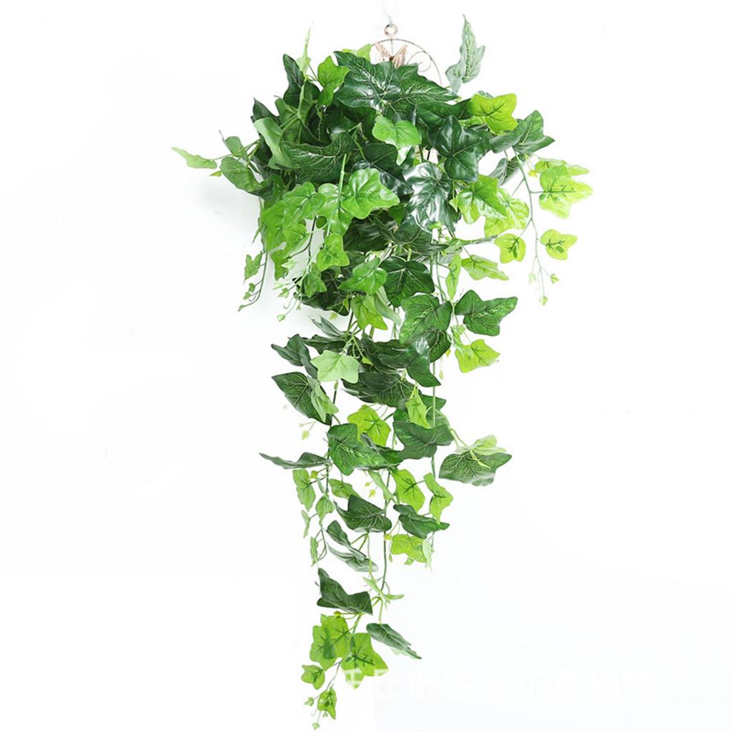 Faux Plant Wall Hangings Artificial Plant Wall Hangings Lifelikes Foliage 4 Styles Fakes Hangings Plant for Indoor