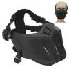 CS Face Shield Protective Half Face Cover Breathable Wear Resisitant Outdoor Gaming Equipment