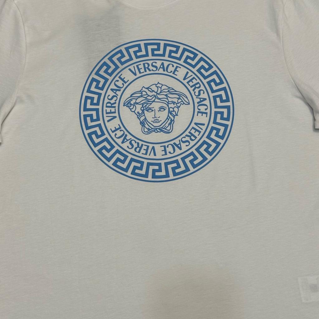 VERSACE SS25 T Shirt Men's White 1011861-1A12076-2WY00