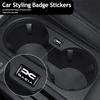 10 Pezzi Accessori Interni Auto Adesivi Pulsanti Alzacristalli Portiera Per Nuova Dacia Duster Logan Sandero Jogger Spring Stepway