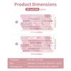 3D Glue Wall Sticker Self-adhesive Waterproof Tile Sticker Kitchen Bathroom Decoration DIY Sticker Three-dimensional Wall Sticker Flower