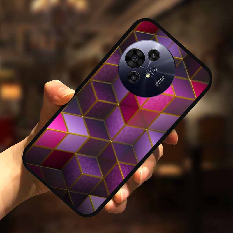 Per Custodia TCL 50 Nxtpaper 5G Lusso Moda Morbido TPU Protettivo Silicone Custodia per Telefono per TCL 50 Pro Nxtpaper 5G Cover Posteriori Coque
