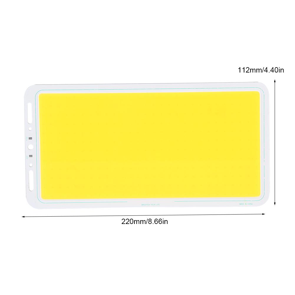 12V 70W 7000lm COB Panel Light LED Strip Shape Lamp Soft & Balanced Lighting Fixture