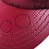 Excellent GUCCI GG Monogram Canvas and Leather Baseball Cap Bordeaux L 833272 Used